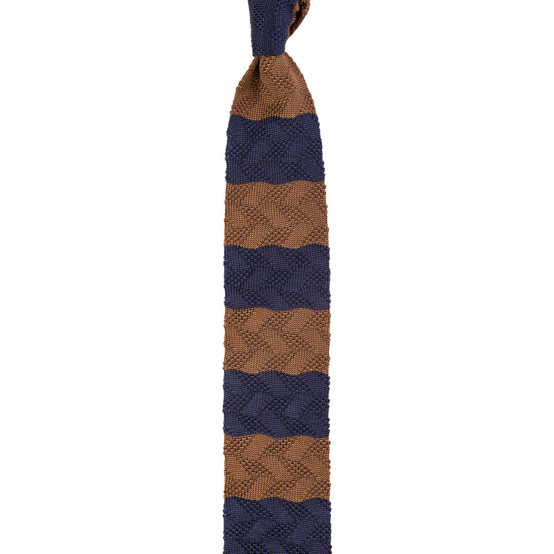 3 FOLD UNLINED  - KNITTED SILK