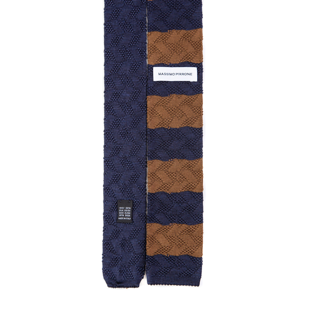 3 FOLD UNLINED  - KNITTED SILK