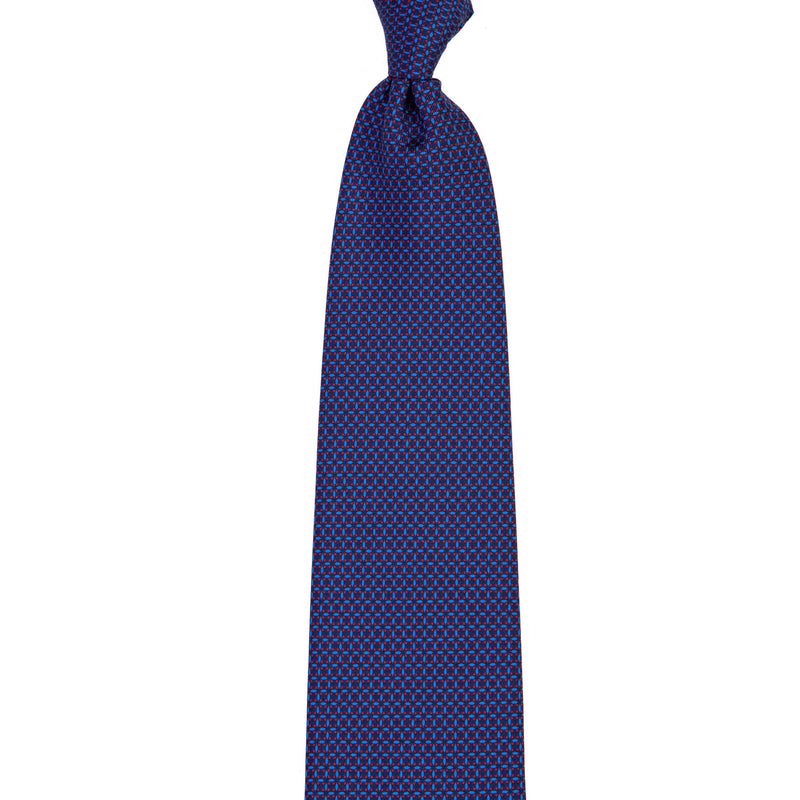 3 FOLD TIE UNLINED   - PURE SILK -  HANDMADE IN ITALY