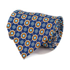 3 FOLD TIE UNLINED   - PURE SILK -  HANDMADE IN ITALY