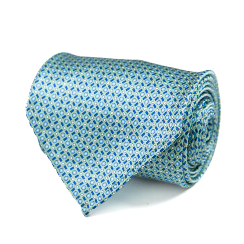 3 FOLD TIE UNLINED   - PURE SILK -  HANDMADE IN ITALY