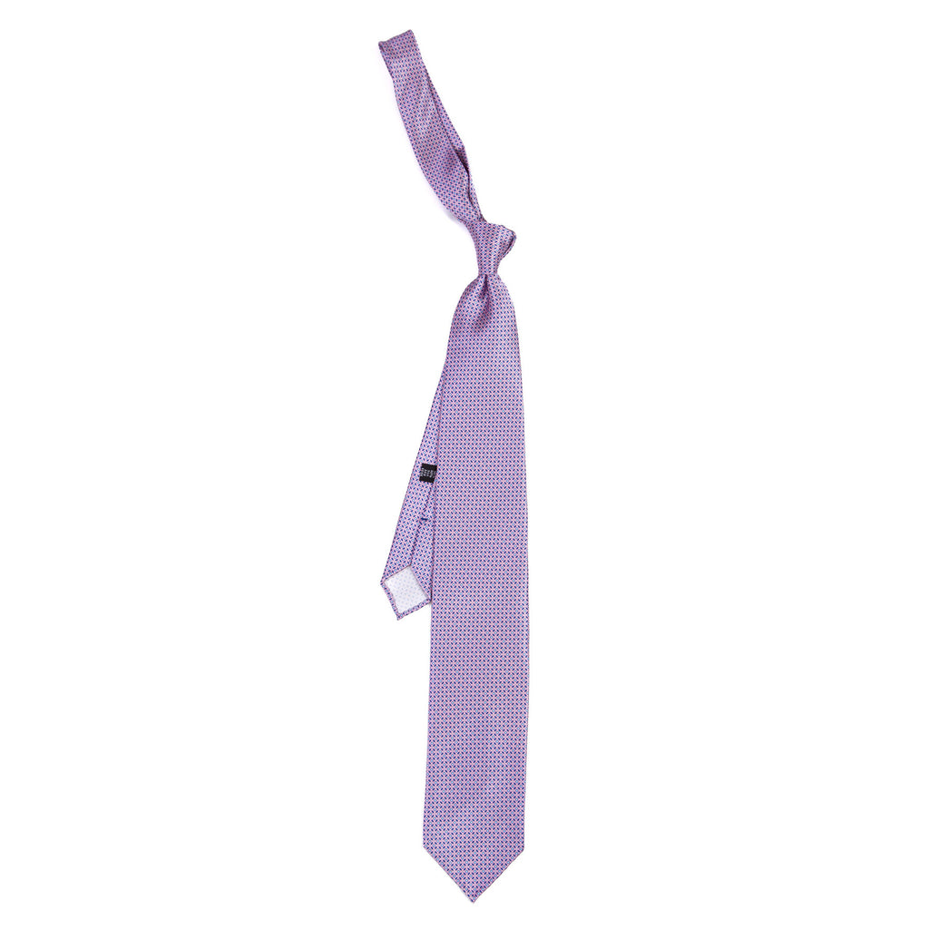 3 FOLD TIE UNLINED   - PURE SILK -  HANDMADE IN ITALY