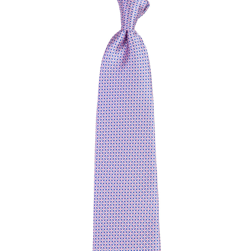 3 FOLD TIE UNLINED   - PURE SILK -  HANDMADE IN ITALY