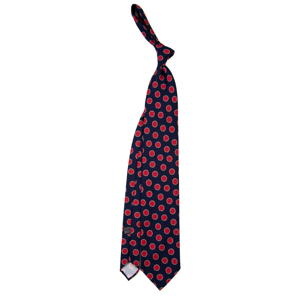 3 FOLD TIE UNLINED  - PURE SILK