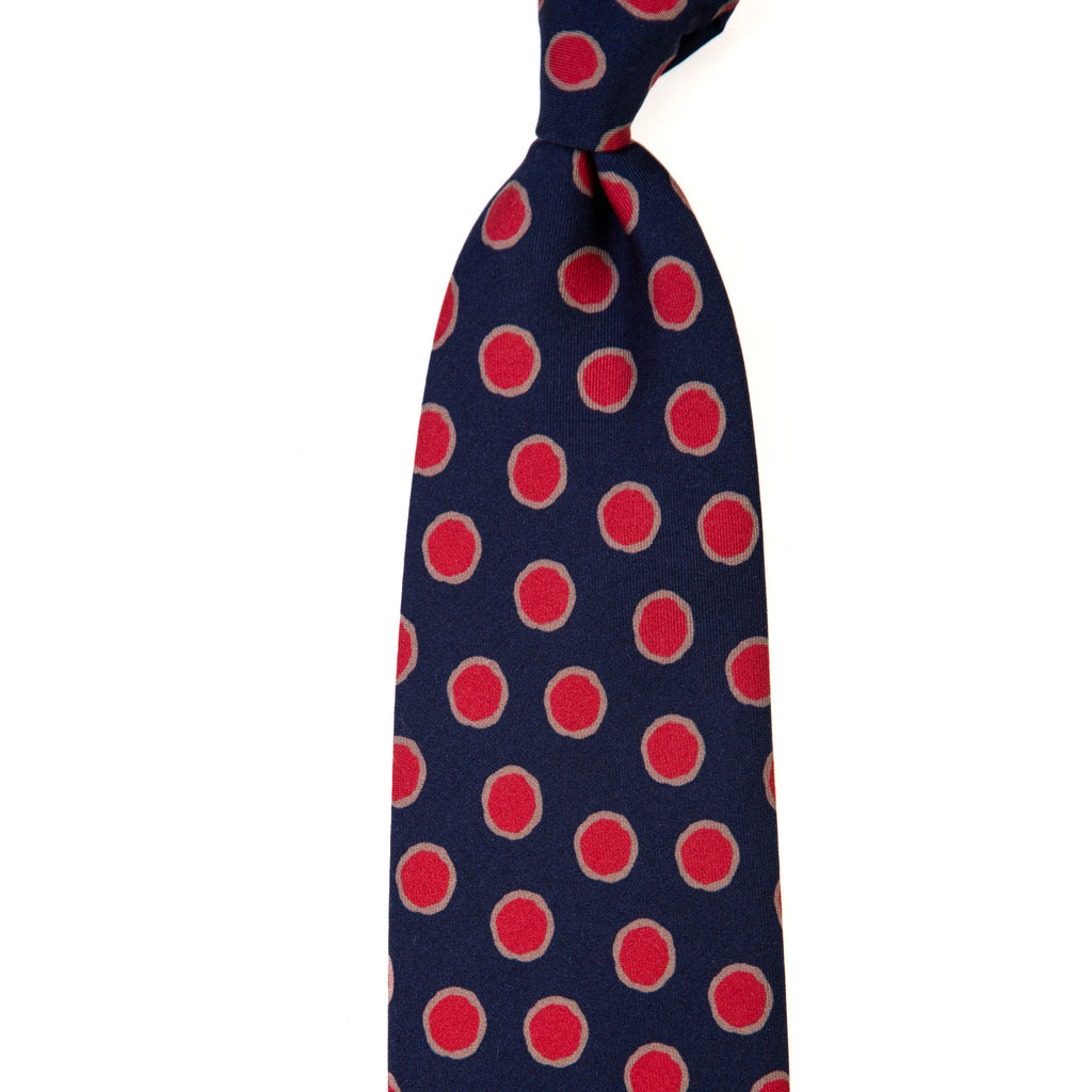 3 FOLD TIE UNLINED  - PURE SILK