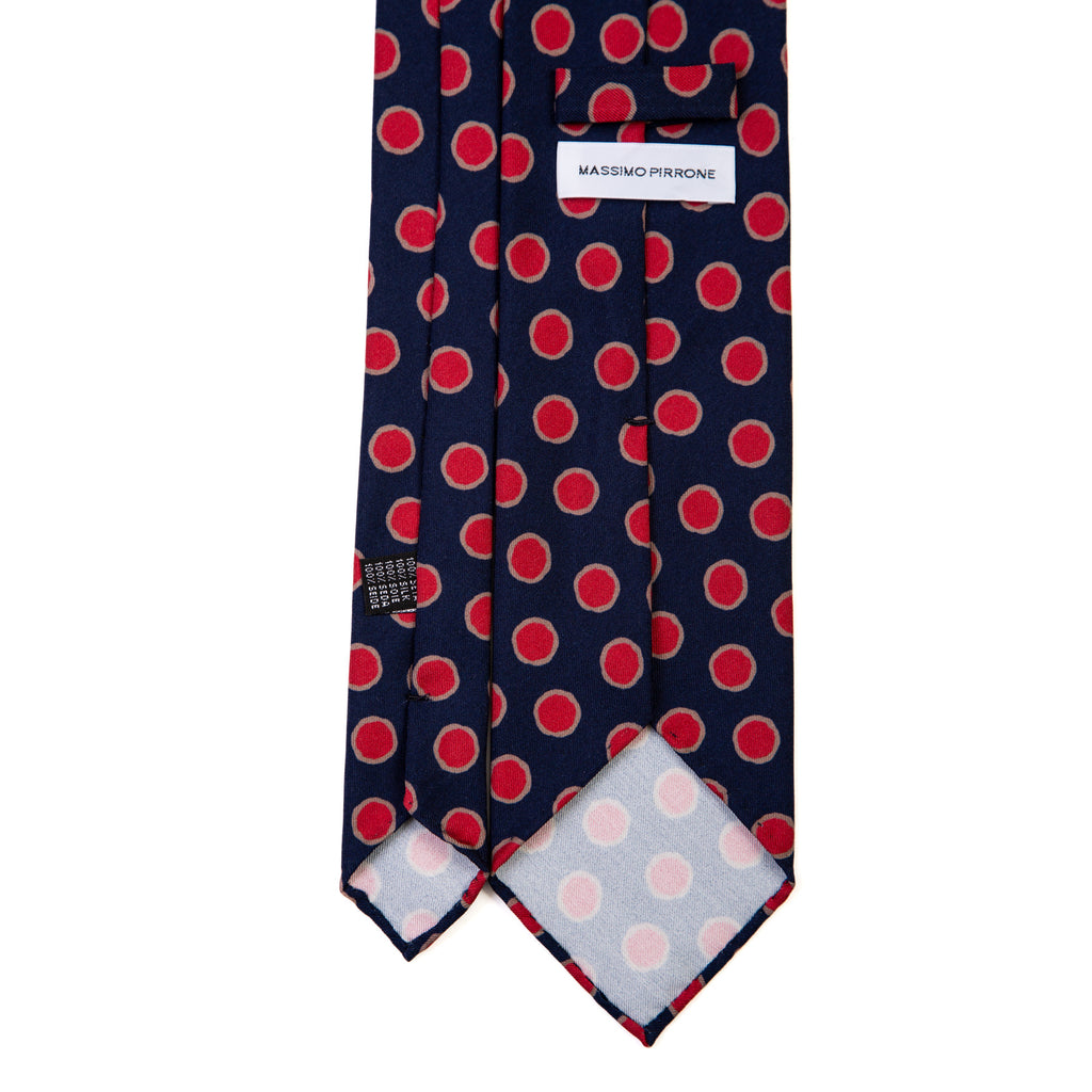 3 FOLD TIE UNLINED  - PURE SILK
