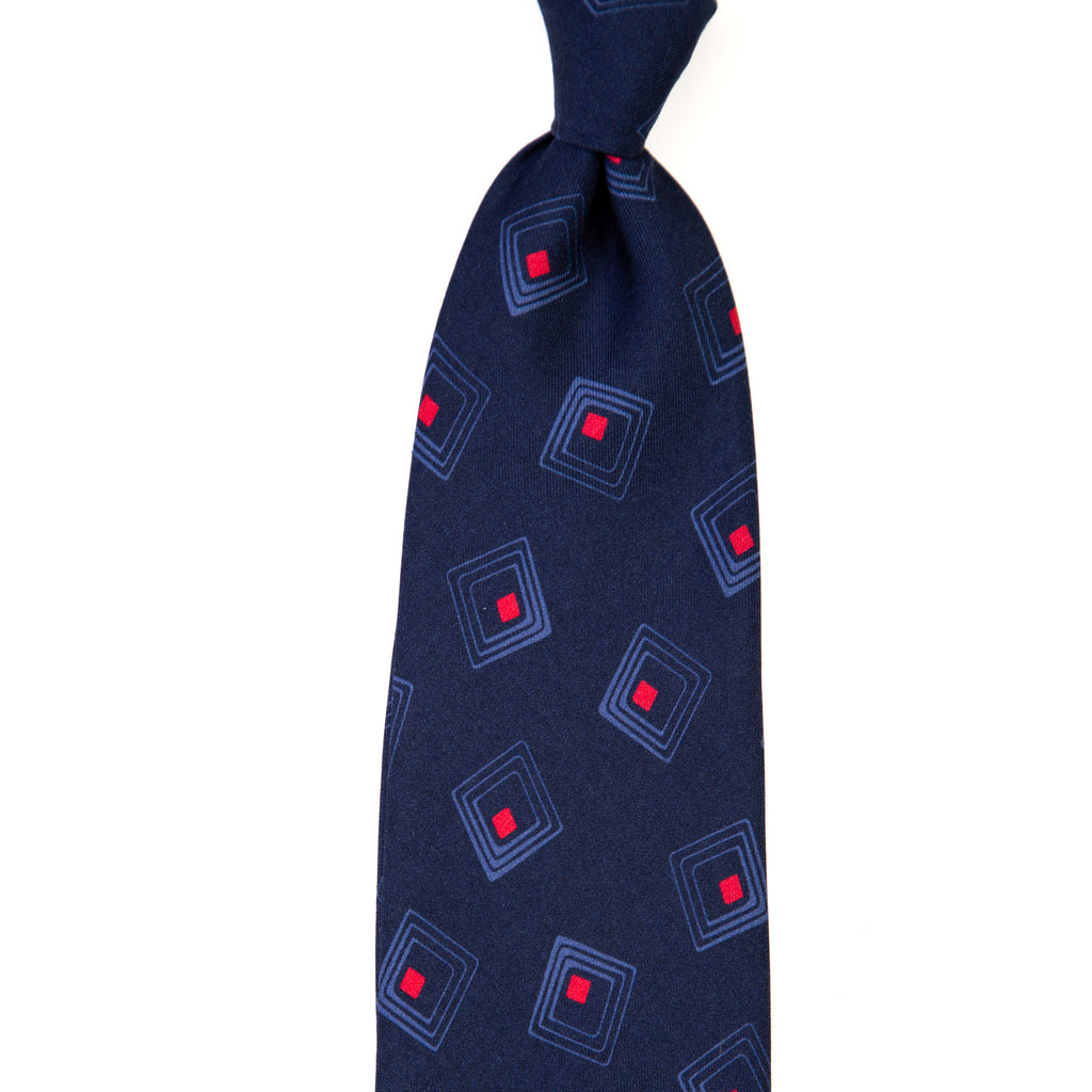 3 FOLD TIE UNLINED  - PURE SILK