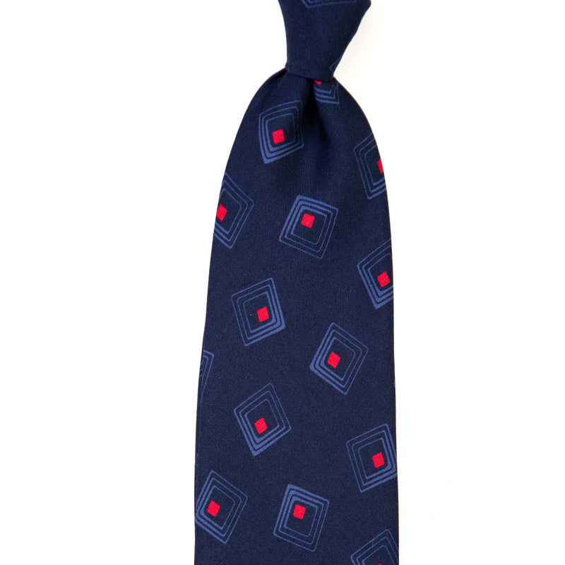 3 FOLD TIE UNLINED  - PURE SILK