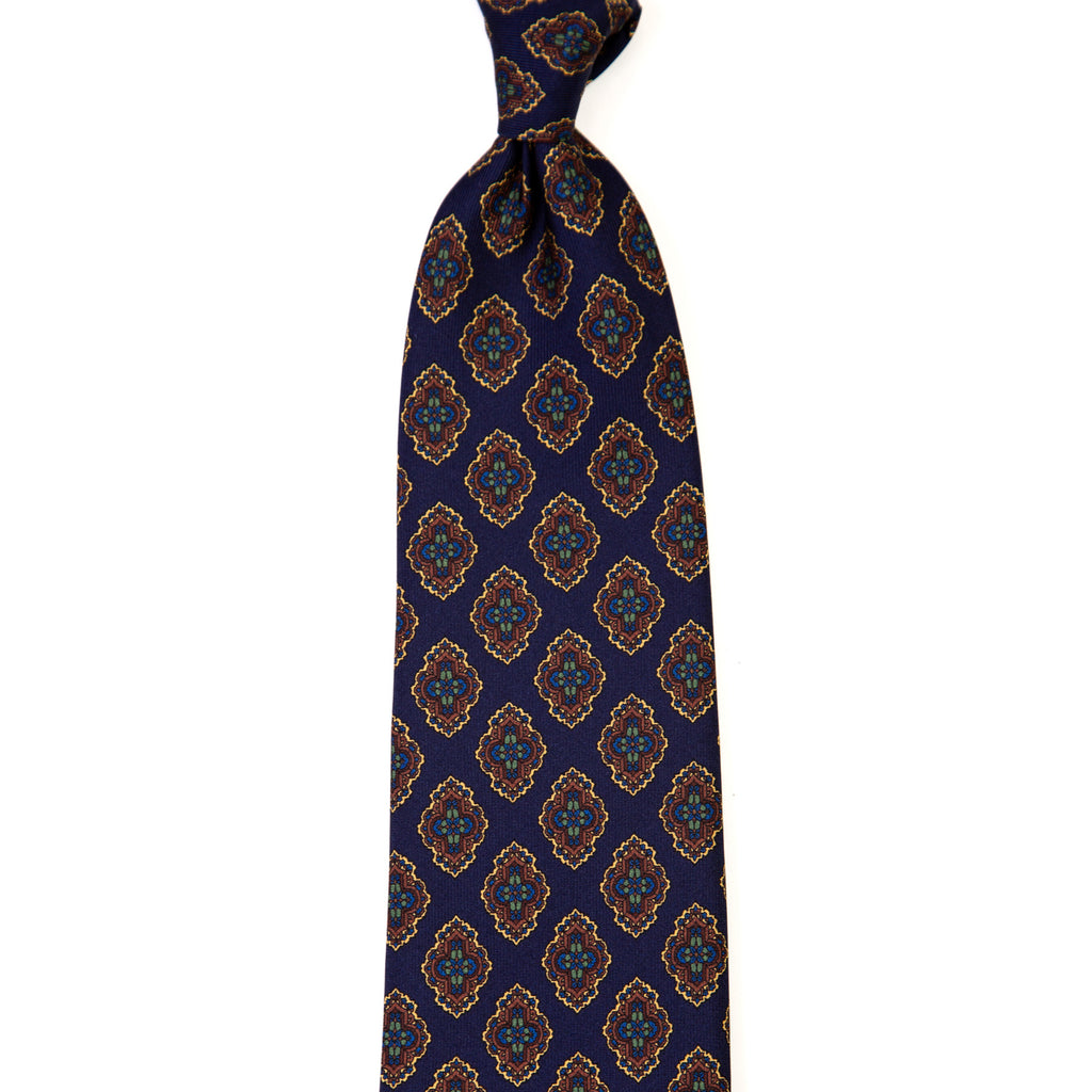 3 FOLD TIE UNLINED  - PURE SILK
