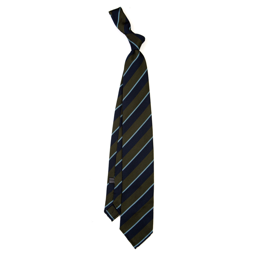 3 FOLD TIE UNLINED  - PURE SILK