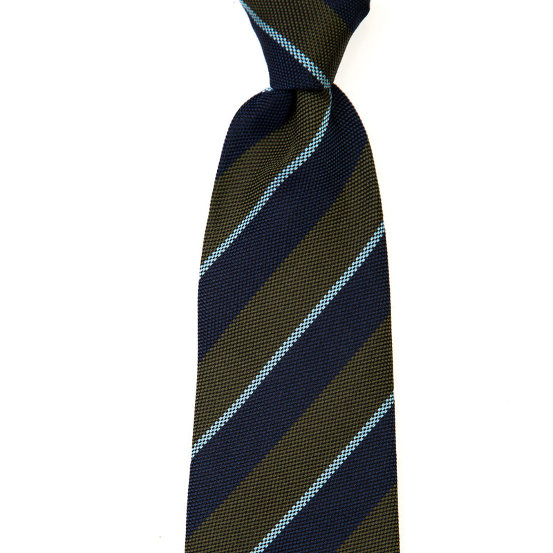 3 FOLD TIE UNLINED  - PURE SILK