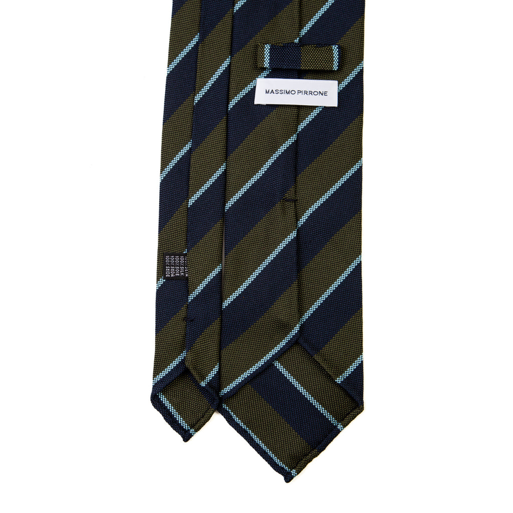 3 FOLD TIE UNLINED  - PURE SILK