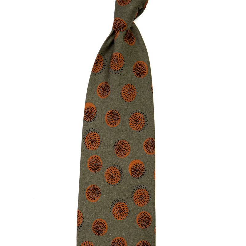 3 FOLD TIE UNLINED  - PURE SILK