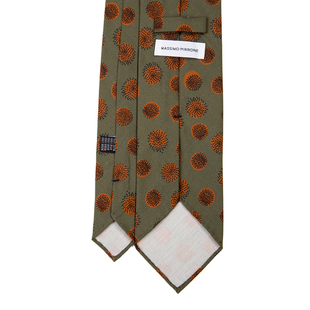 3 FOLD TIE UNLINED  - PURE SILK