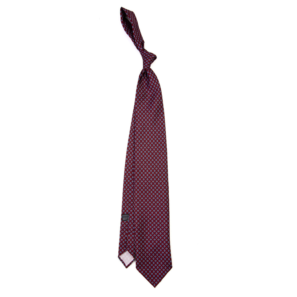 3 FOLD TIE UNLINED  - PURE SILK