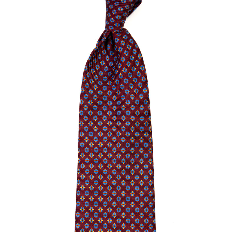 3 FOLD TIE UNLINED  - PURE SILK