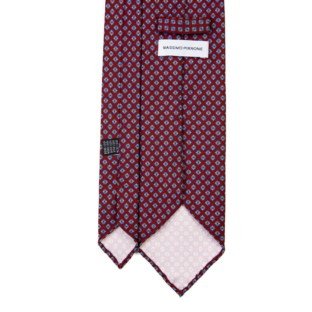 3 FOLD TIE UNLINED  - PURE SILK