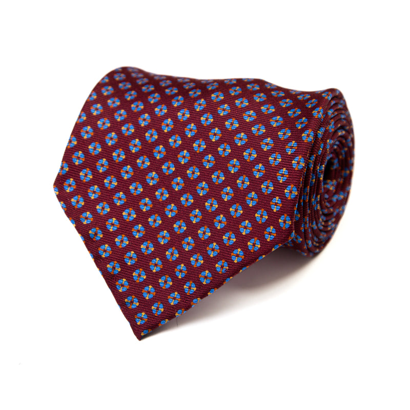 3 FOLD TIE UNLINED  - PURE SILK