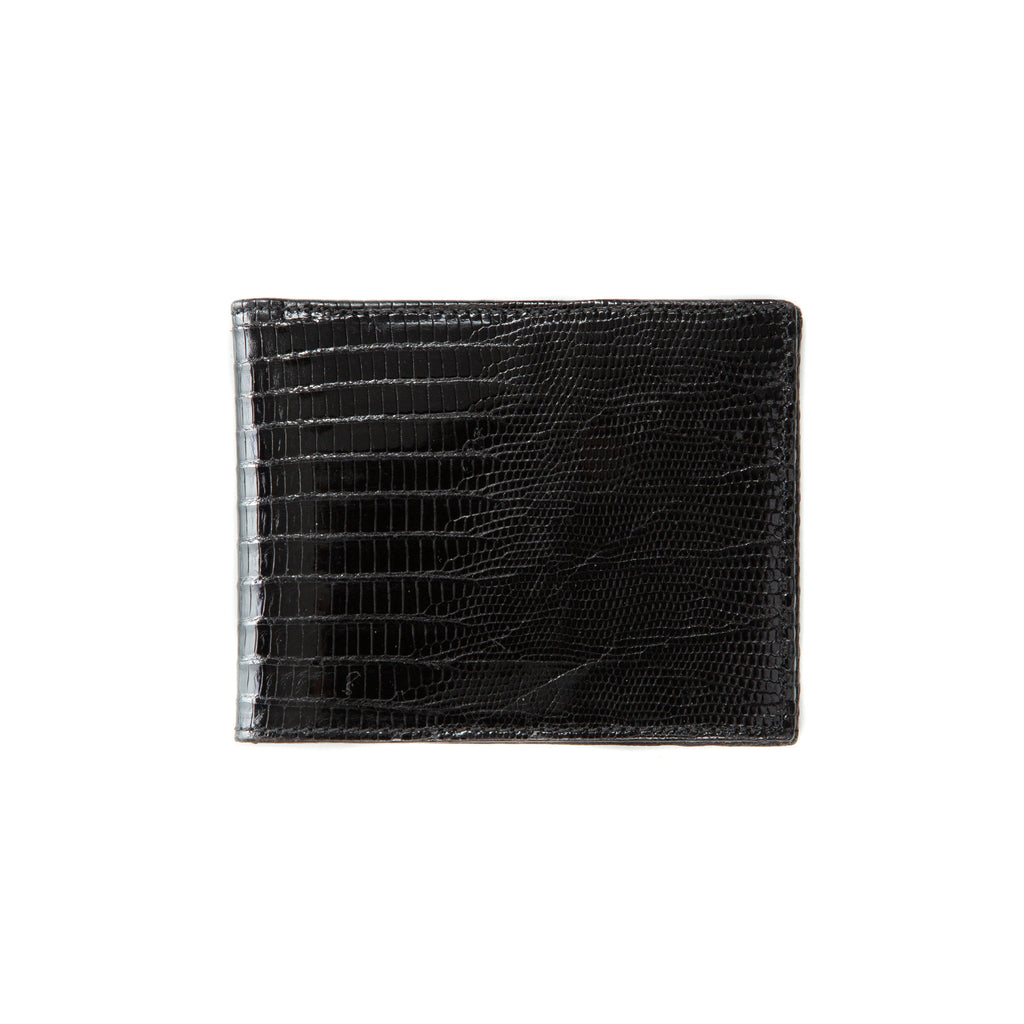 Bifold  wallet High quality Lizard - Handmade