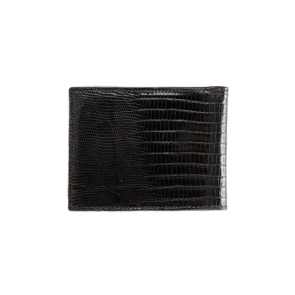 Bifold  wallet High quality Lizard - Handmade