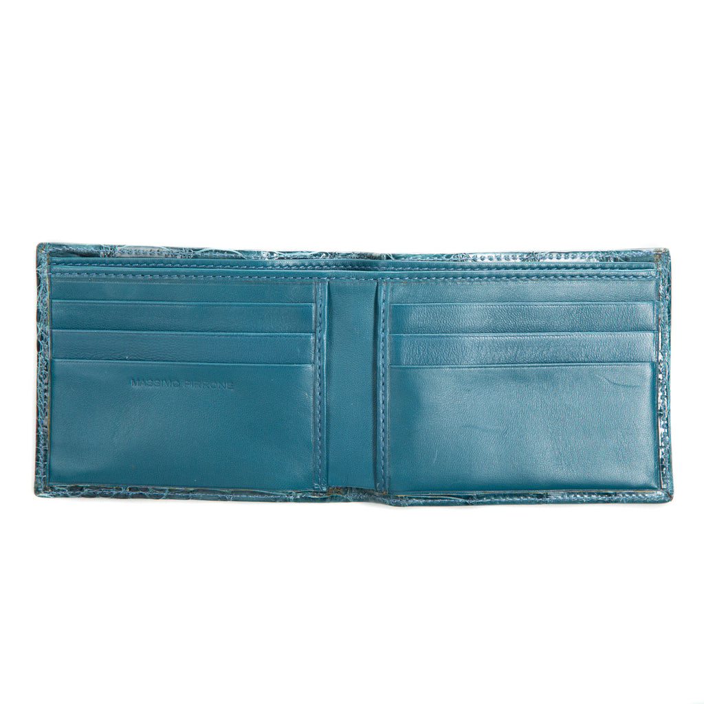 Bifold  wallet High quality Alligator - Handmade